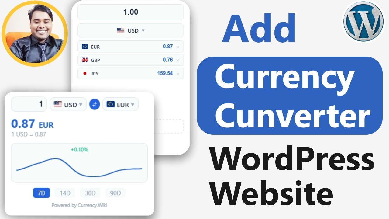 WordPress Website Me 💸Currency Converter Free Me Add Kaise Kare | 💸Currency Converter Plugin