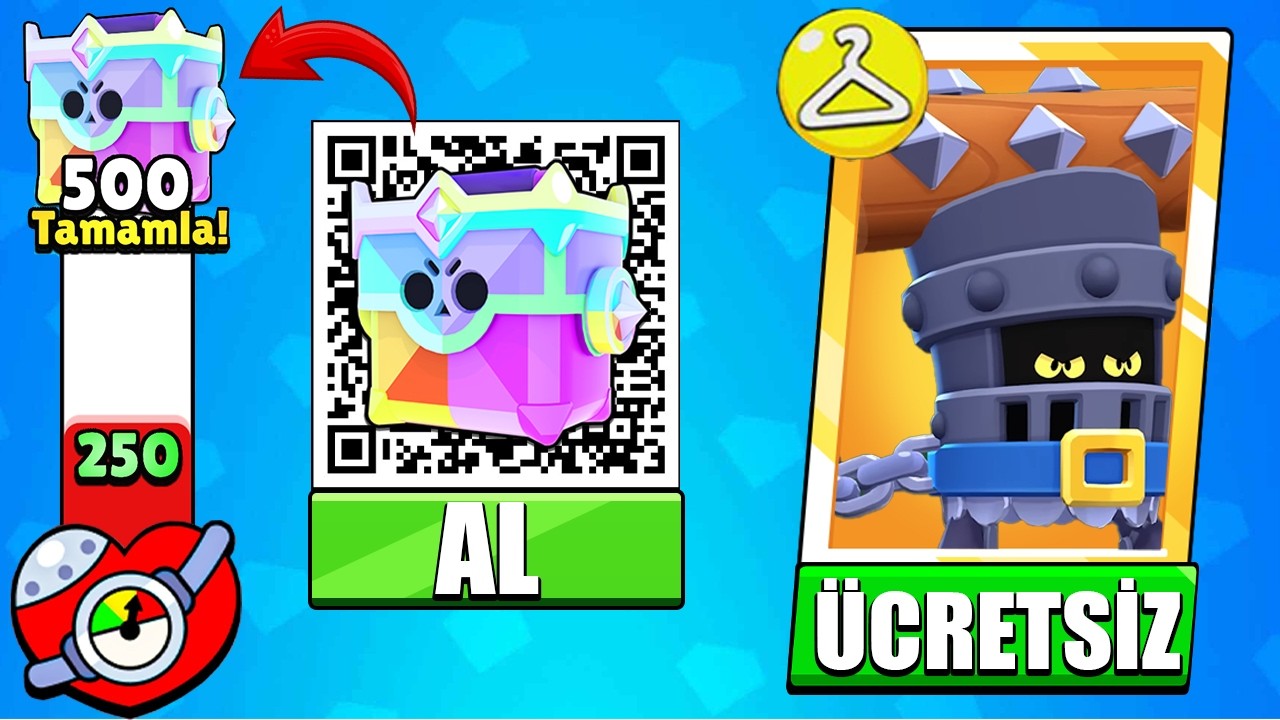 HERKESE &Uuml;CRETSİZ EFSANEVİ KOST&Uuml;M ve ULTRA KUTU🎁 Keep Brawl Alive