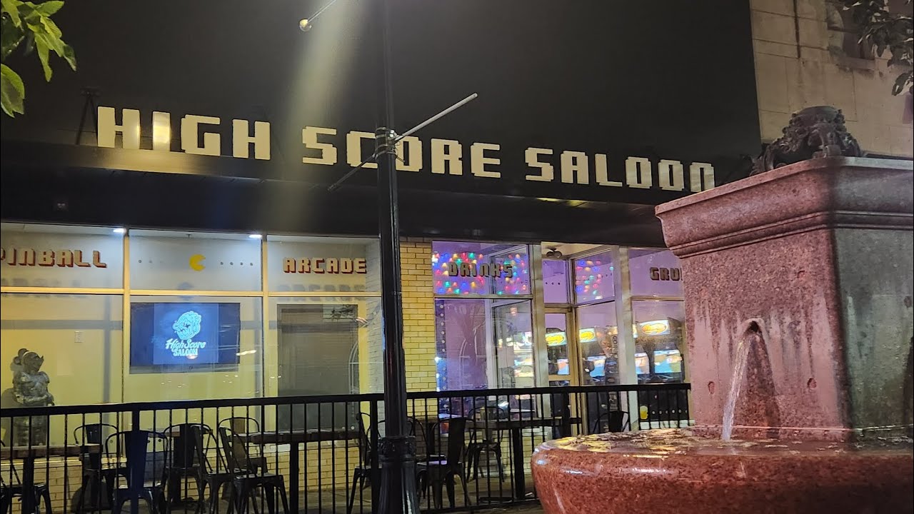High Score Saloon Arcade Tour Evansville Indiana #arcade #pinball #barcade #tour
