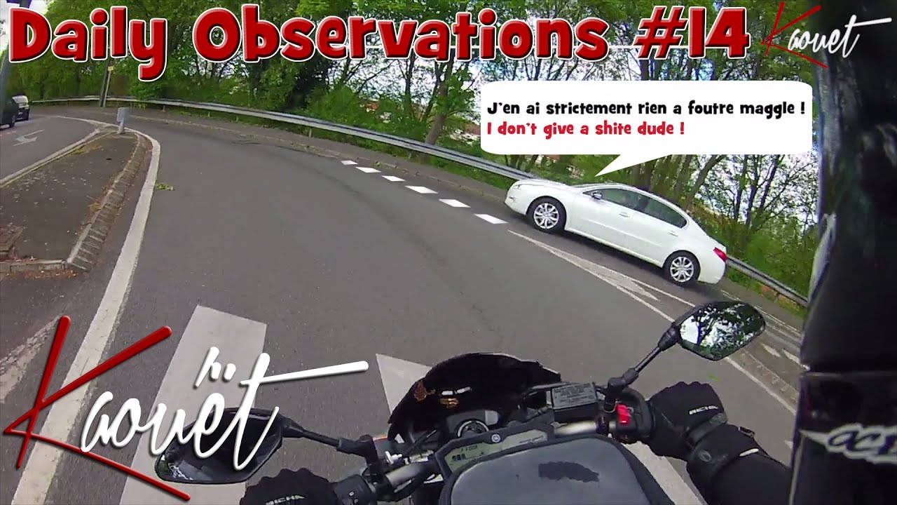 Daily Observations #14 ✌ Frayeur / Fright ✌ MT-07 ✌ Kaouet