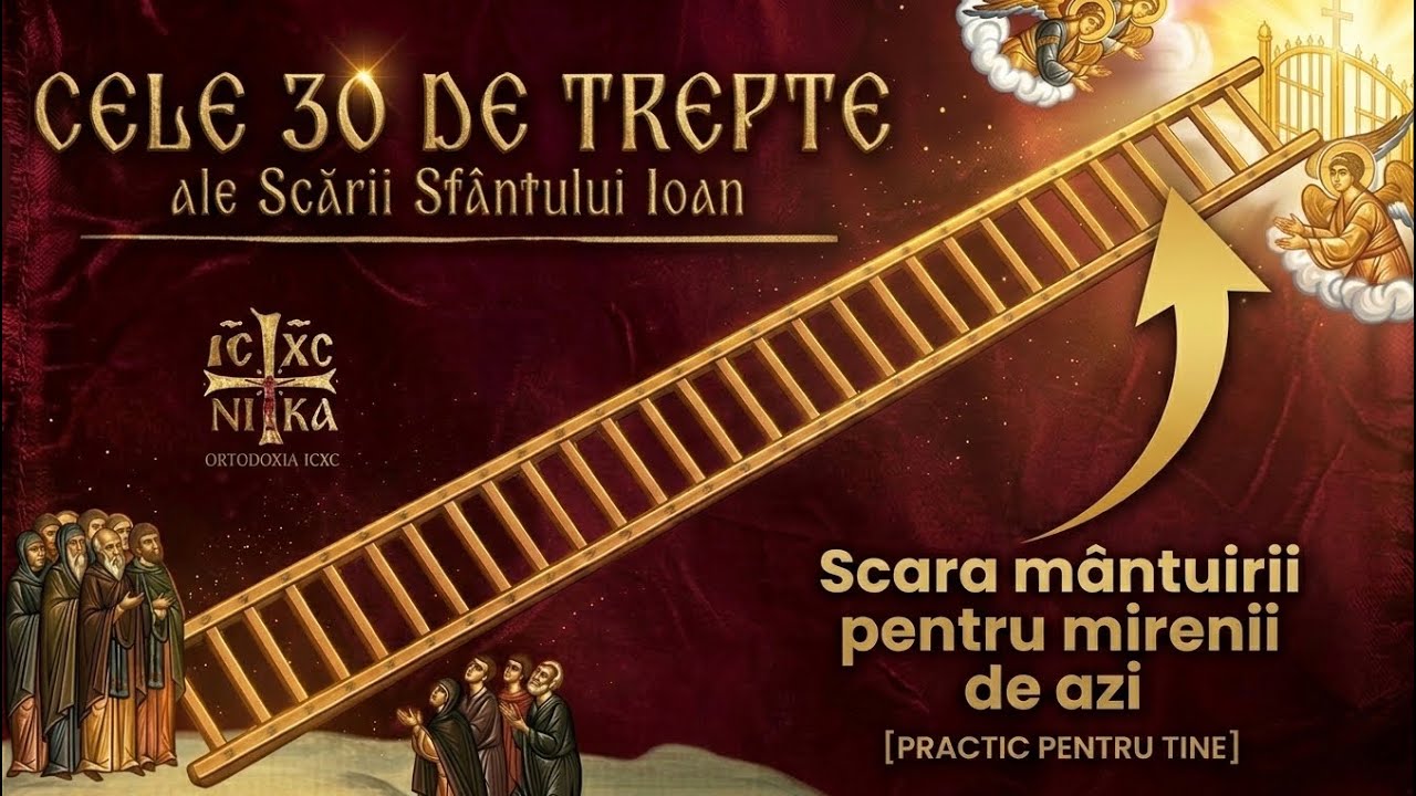 Cum ajungi în Rai: Metoda Sfântului Ioan Scărarul (30 de trepte - SCARA RAIULUI)