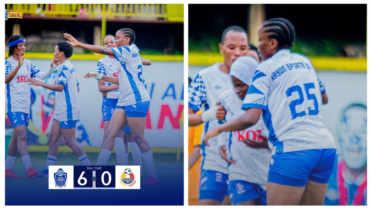 Rayon Sports WFC 6-0 Bugesera WFC | RWSL 2025-2026 Highlights 