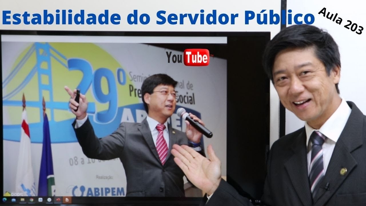 Estabilidade do Servidor Público -  Constituição Federal - art. 41 - Aula 203 - Prof Tanaka