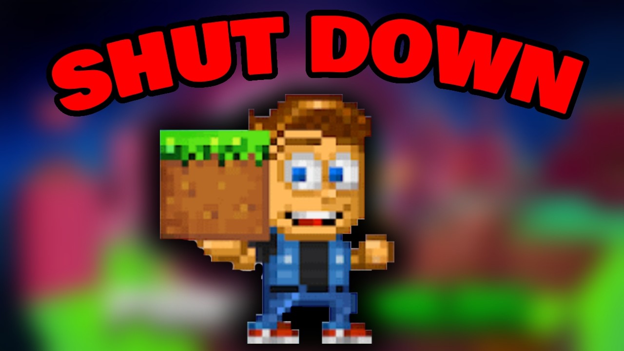 The SUDDEN Shut Down of Pixel Worlds