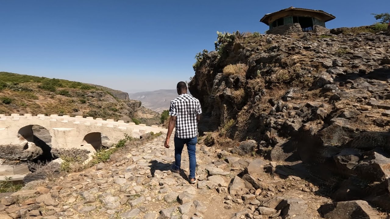 Across Oldest Portuguese Bridge And Debre Libanos Ethiopian Orthodox Tewahedo monastery Church 🇪🇹