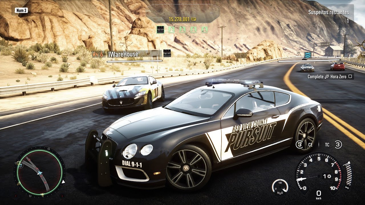 Need for Speed™ Rivals - LeonMid - Online - Bentley [OFC] VS Maserati
