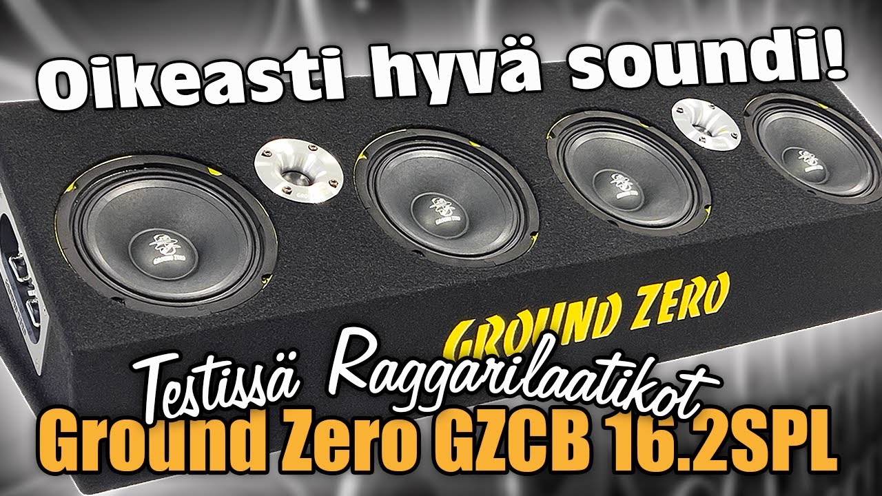 TESTISSÄ | Ground Zero GZCB 16.2SPL raggarilaatikko & testin yhteenveto!