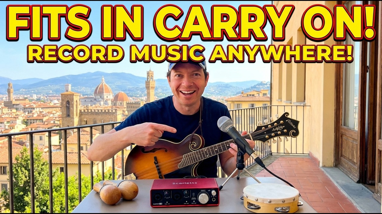 How I Record Music While Traveling the World 🌴