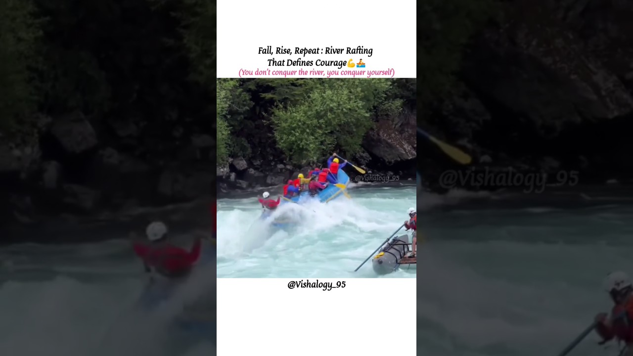 🚣River Rafting, Rishikesh #uttarakhand #vishalogy_95 #rishikesh #riverrafting #adventure #ganga