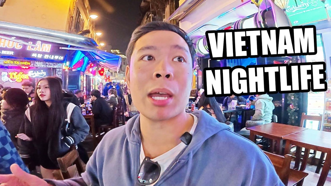 CRAZIEST PARTY & FOOD Street In HANOI Vietnam In 2025