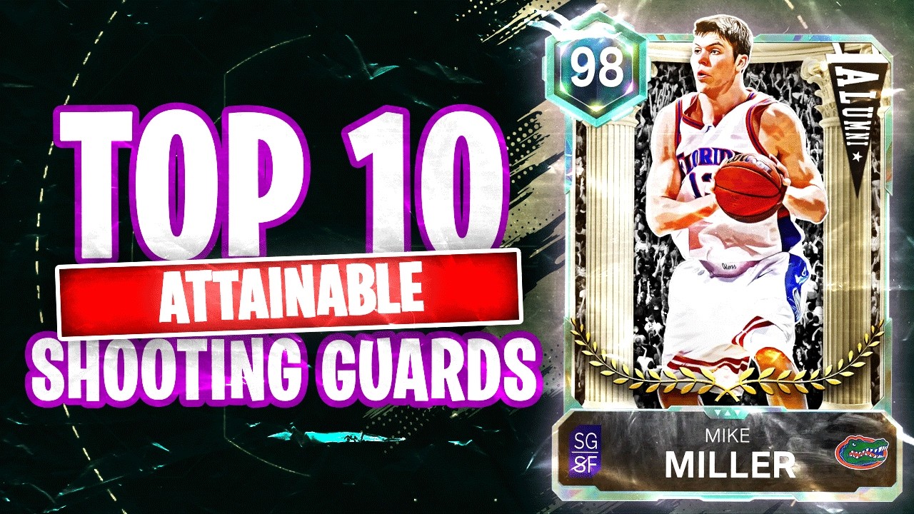 RANKING THE TOP 10 BEST ATTAINABLE SHOOTING GUARDS IN NBA 2K26 MyTEAM!!