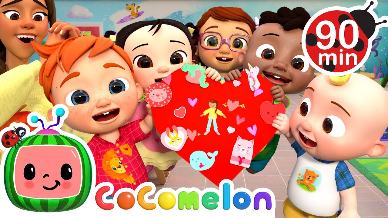 Show Your Love on Valentine's Day | CoComelon | Nursery Rhymes for Babies