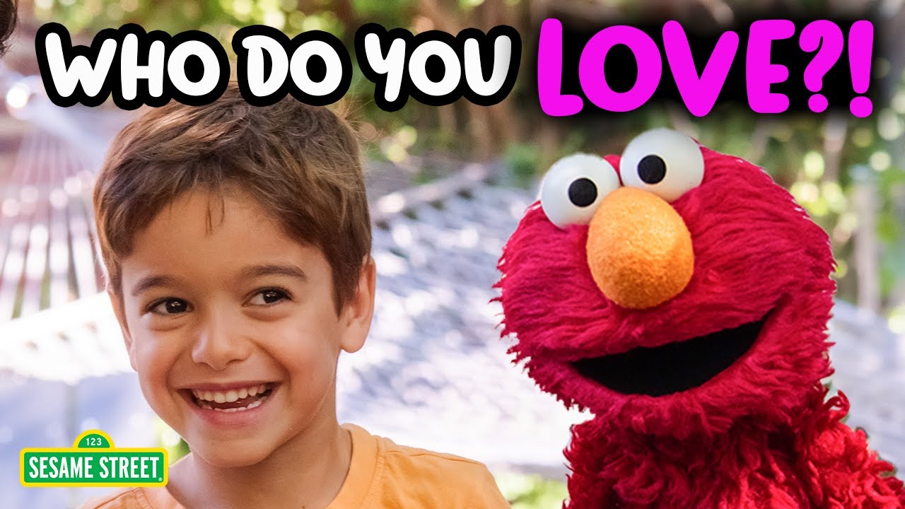 Who do YOU Love? | Recess Therapy x Sesame Street Special