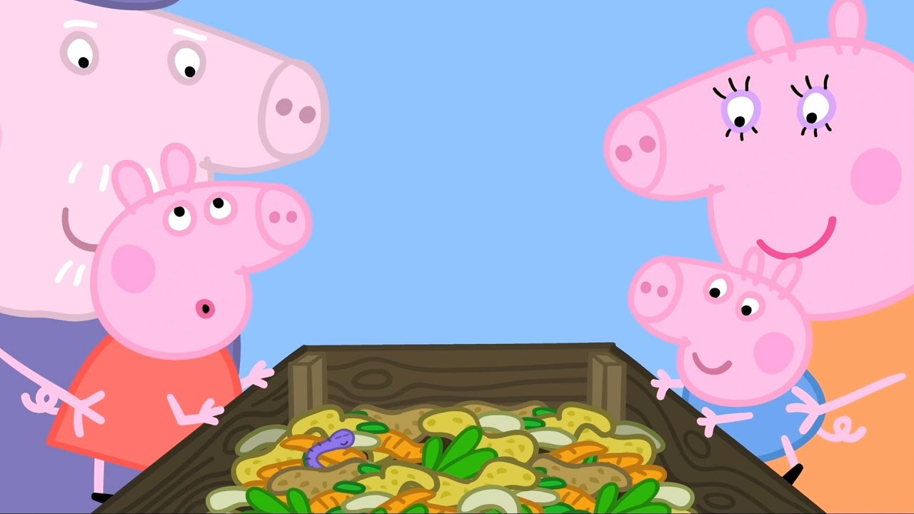 Peppa Gris | Kompost | Tegnefilmer for barn