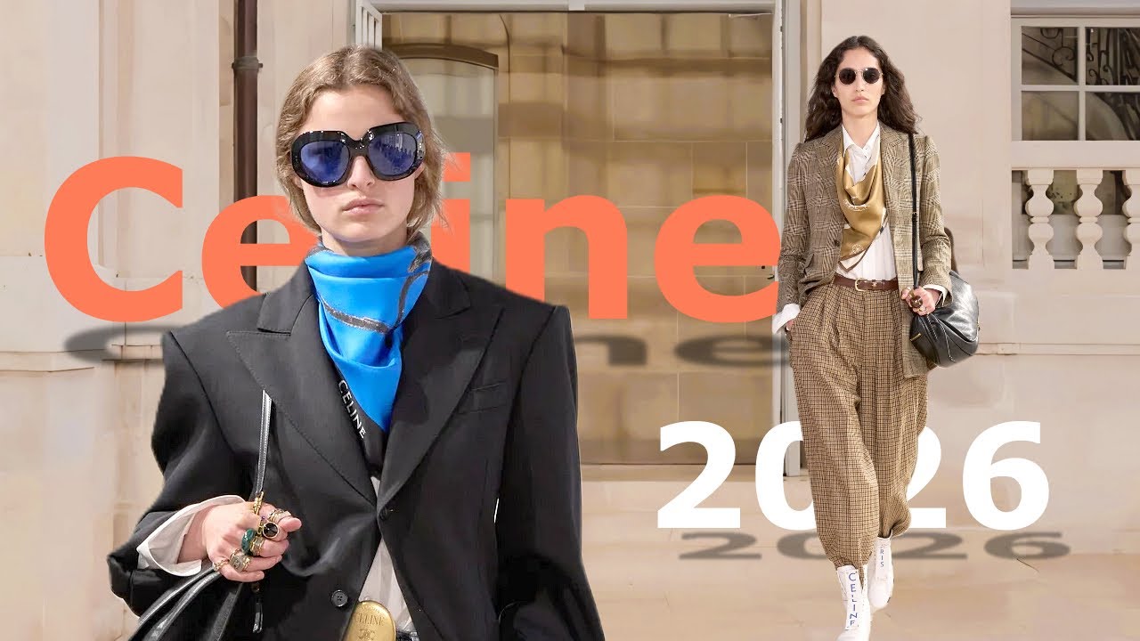 Celine мода в Париже RESORT 2026 / Одежда, сумки и аксессуары