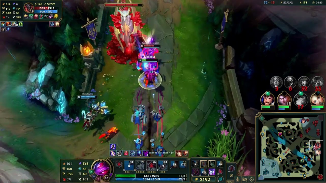 Highlight - League of Legends - Fizz - 31/2/6 - 5v5 Ranked Solo - Win - 12:03pm