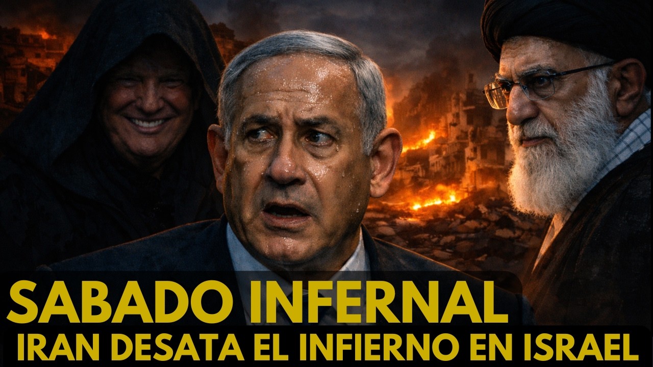 🚨 ¡SÁBADO INFERNAL! Irán golpea a Israel y el mundo entra en máxima alerta