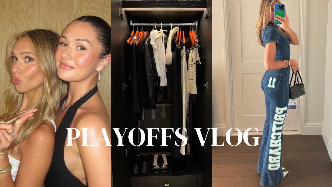 NYC VLOG: playoff games 5 & 6, nyc with Maggie & more!!!