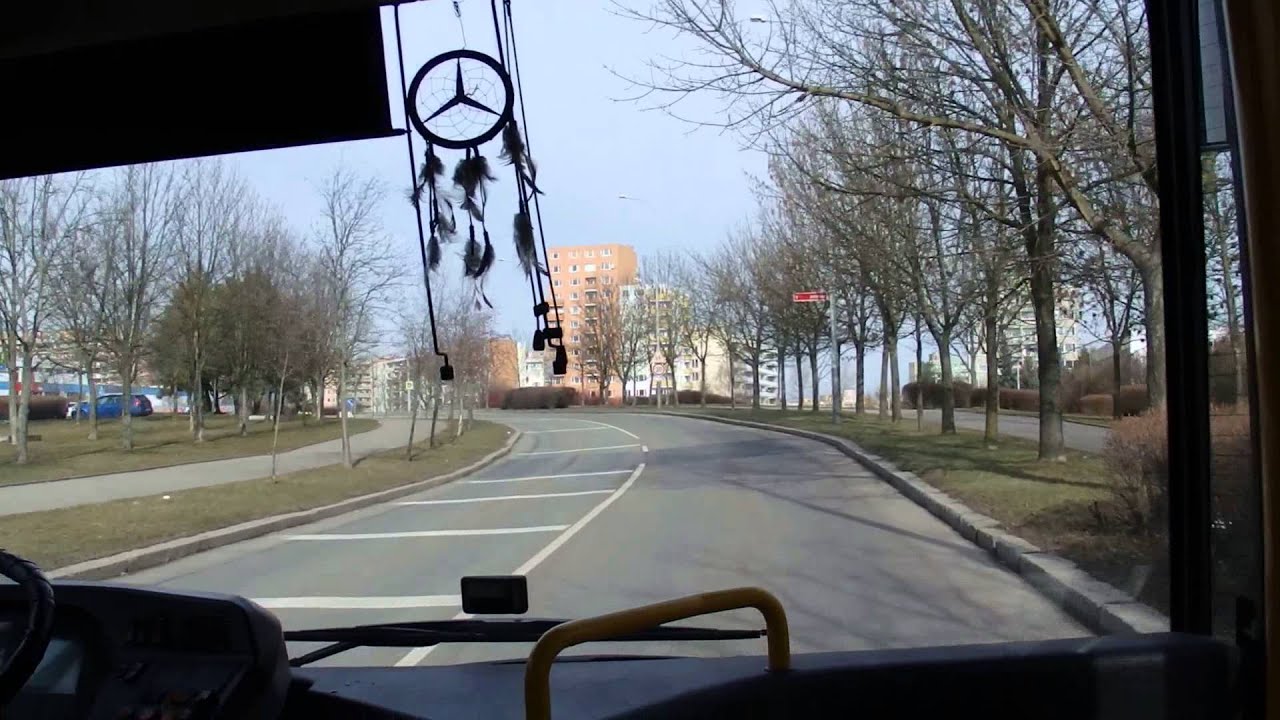 Jízda linkou 240 z Mercedesu Jaroslava Štěpánka (1/2)