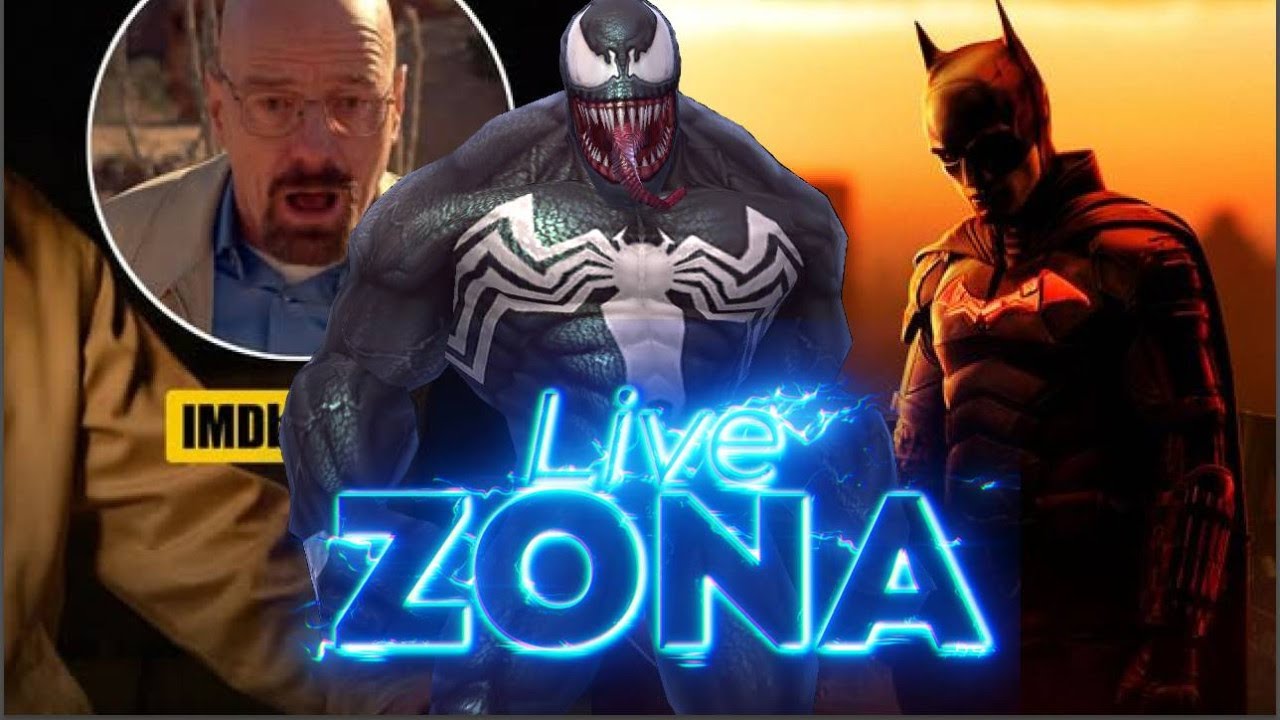 🚨 LiveZONA 125 | BAFTA, VENOM ANIMADO, TRETA GOT X BREAKING BAD, TRETA DO JAMES CAMERON
