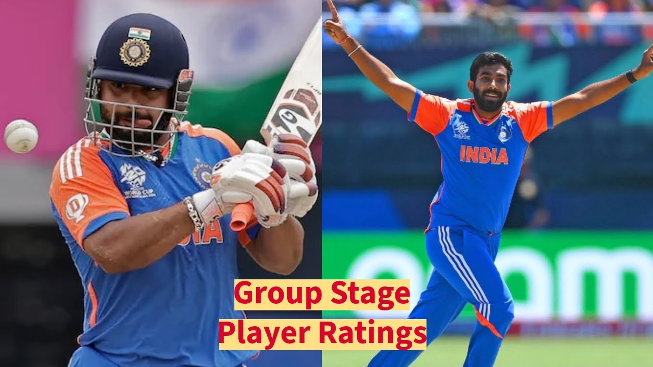 India World Cup 2024 Player Ratings - Group Stage
