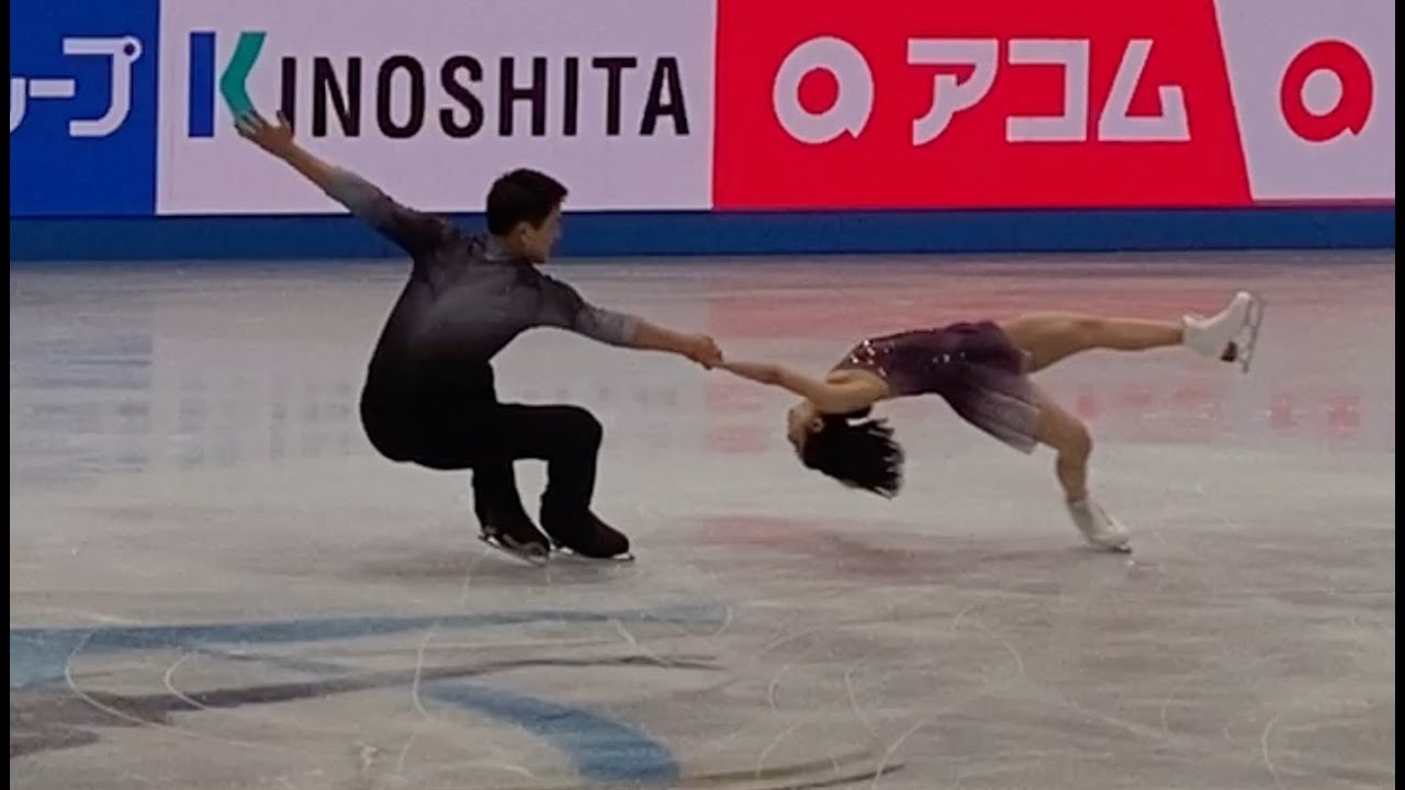 RIKU MIURA & RYUICHI KIHARA 2025 BOSTON WORLD CHAMPIONSHPS SHORT PROGRAM