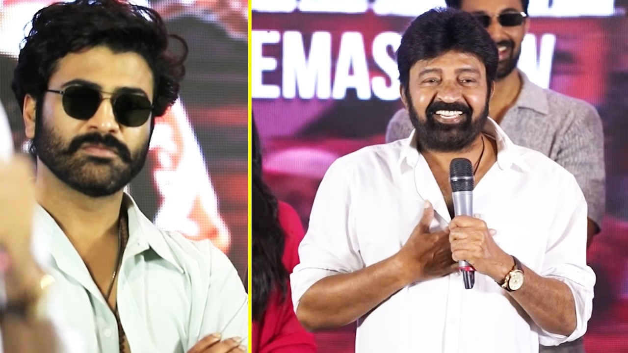 Dr Rajasekhar Powerful Speech 🔥 at Biker Success Event | Sharwanand | Dr Rajasekhar
