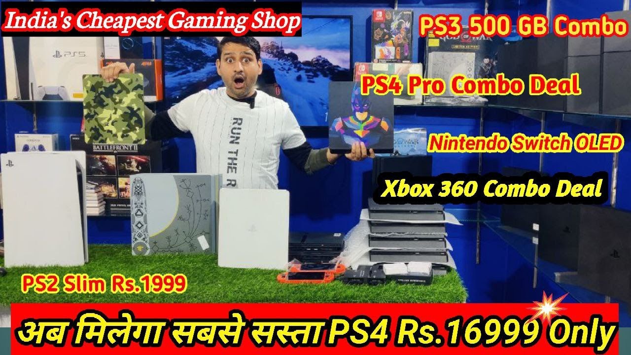 Playstation Shop in Delhi I Used Playstation in Delhi I Cheapest Gaming Console I PS3 I PS2 #PS4 Pro