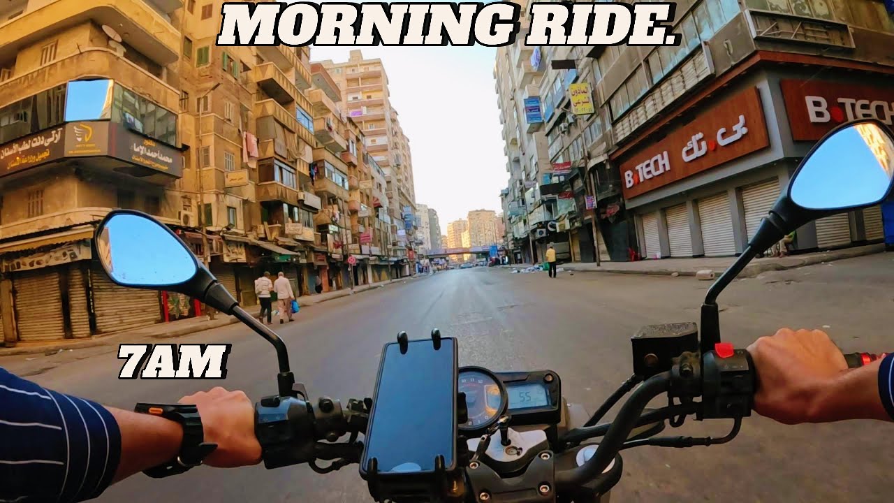 morning tour in streets of Alexandria /(pov){4k}