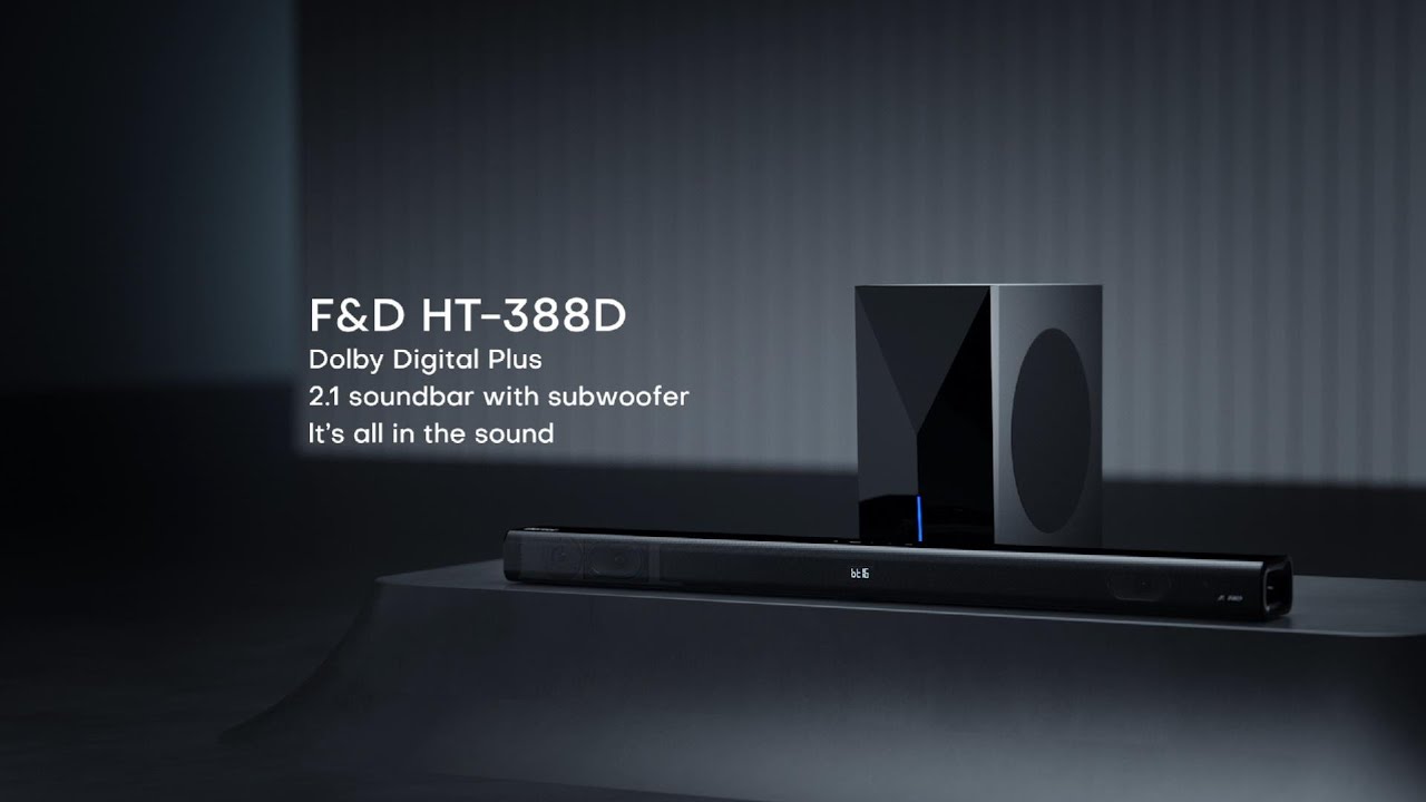 F&D HT-388D Official Product Video | Atmospheric Sound At Home