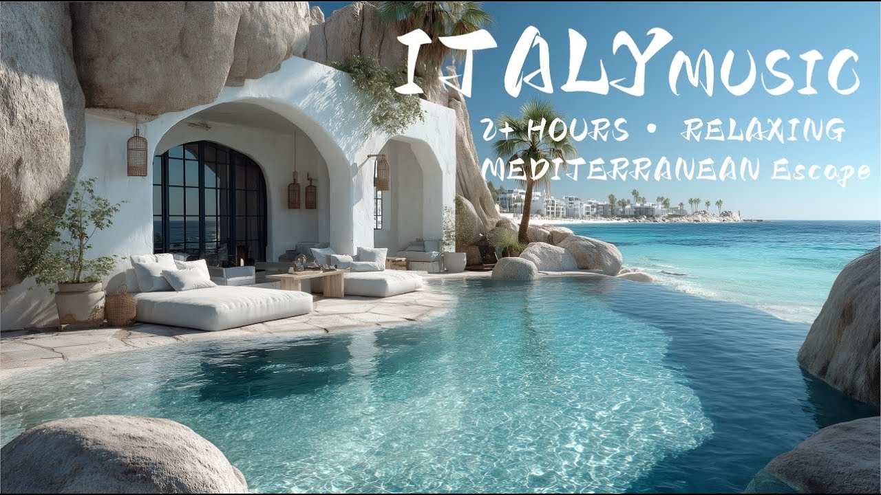 Waking Up in the Mediterranean ☕ | Calm & Uplifting Music for a Peaceful Daydream🌊