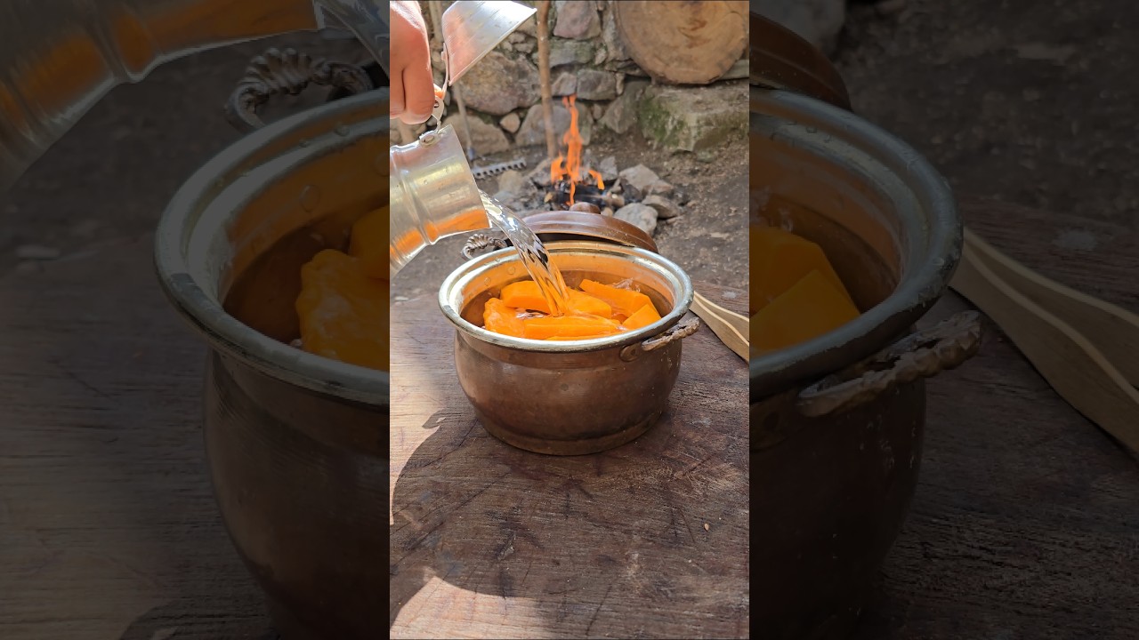 Kire&ccedil;li Kabak Tatlısı / Pumpkin Dessert with Lime