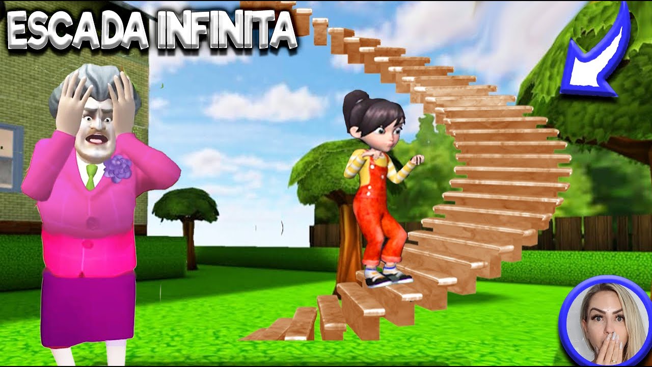 NOVA PONTE INFINITA na PROFESSORA MALVADA Scary Teacher
