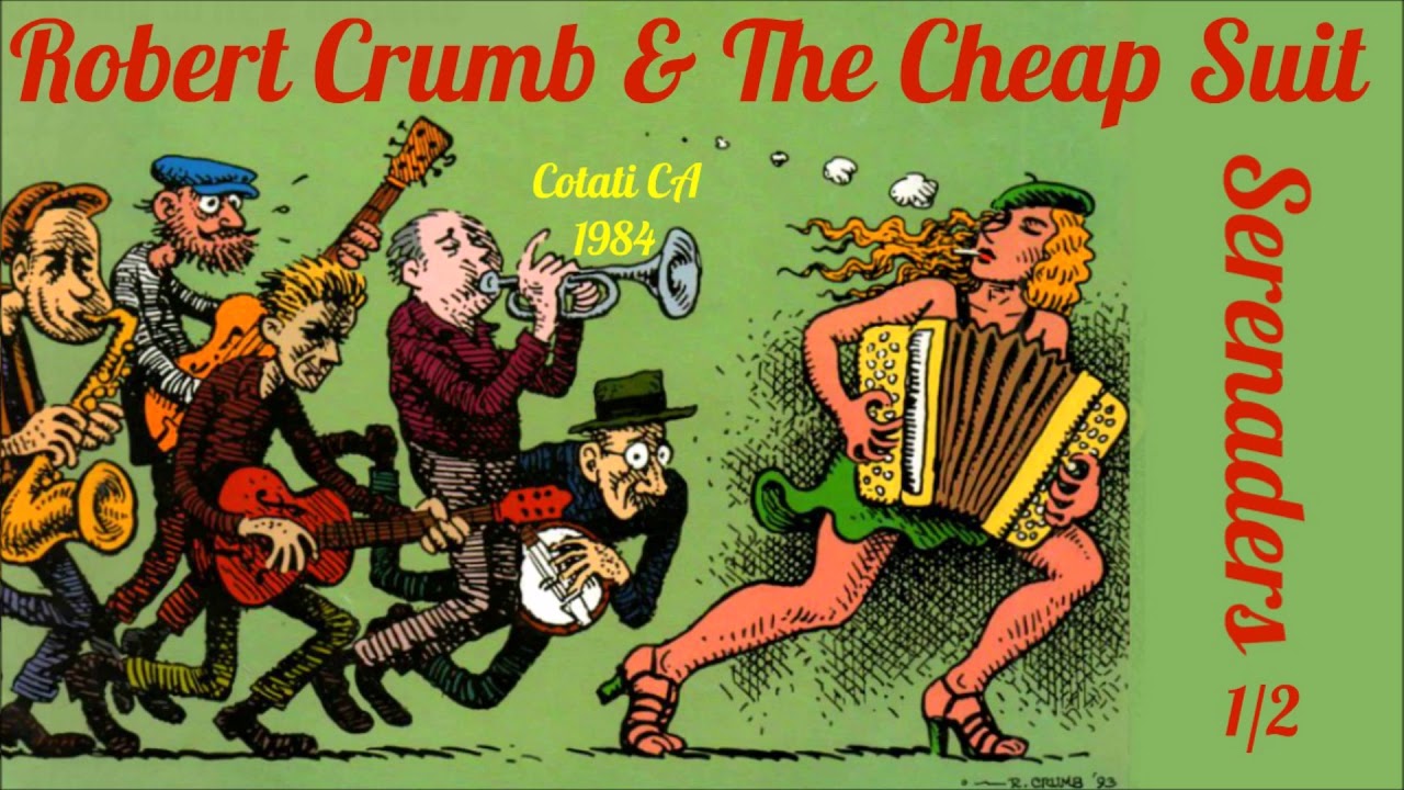 Robert Crumb & The Cheap Suit Serenaders  Cotati CA 1984p1
