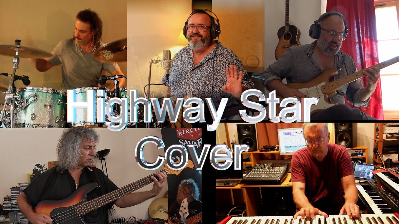 Cover HIGHWAY STAR , Hommage  à DEEP PURPLE par HEAD IN ROCK
