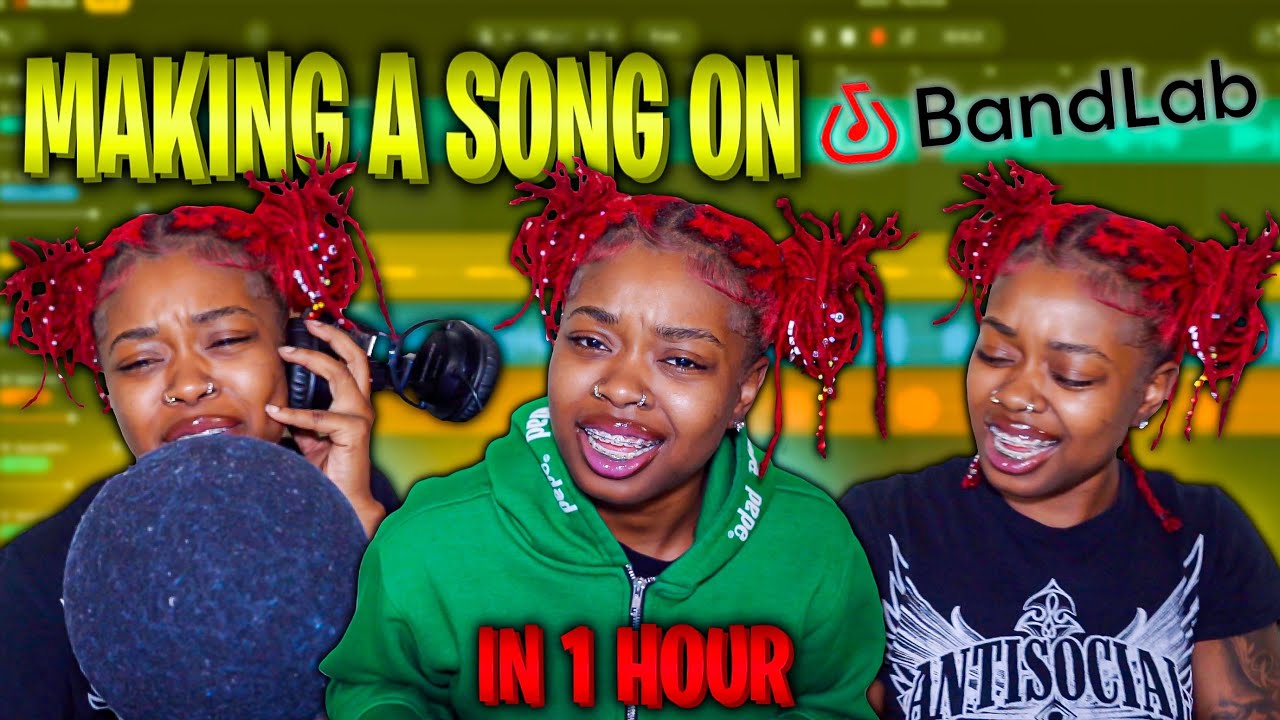 Make A SONG W/ ME On BANDLAB In 1 HOUR!🔥