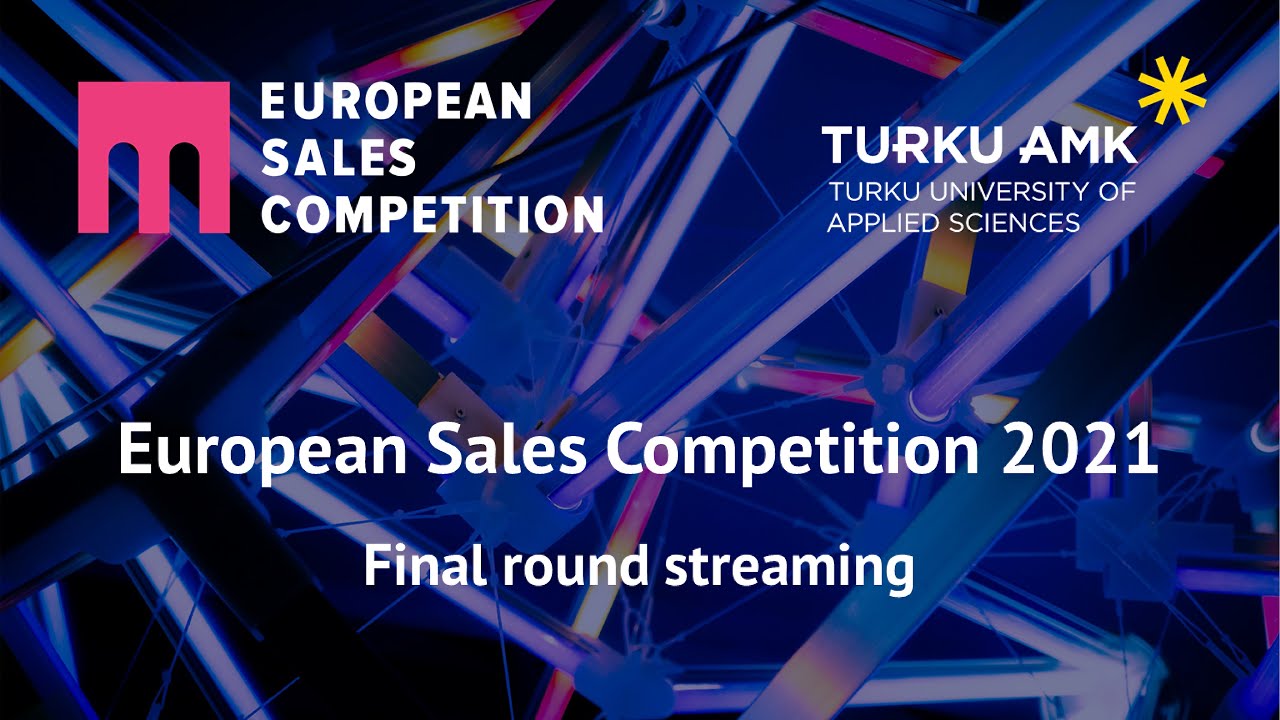 European Sales Competition 2021 final round stream