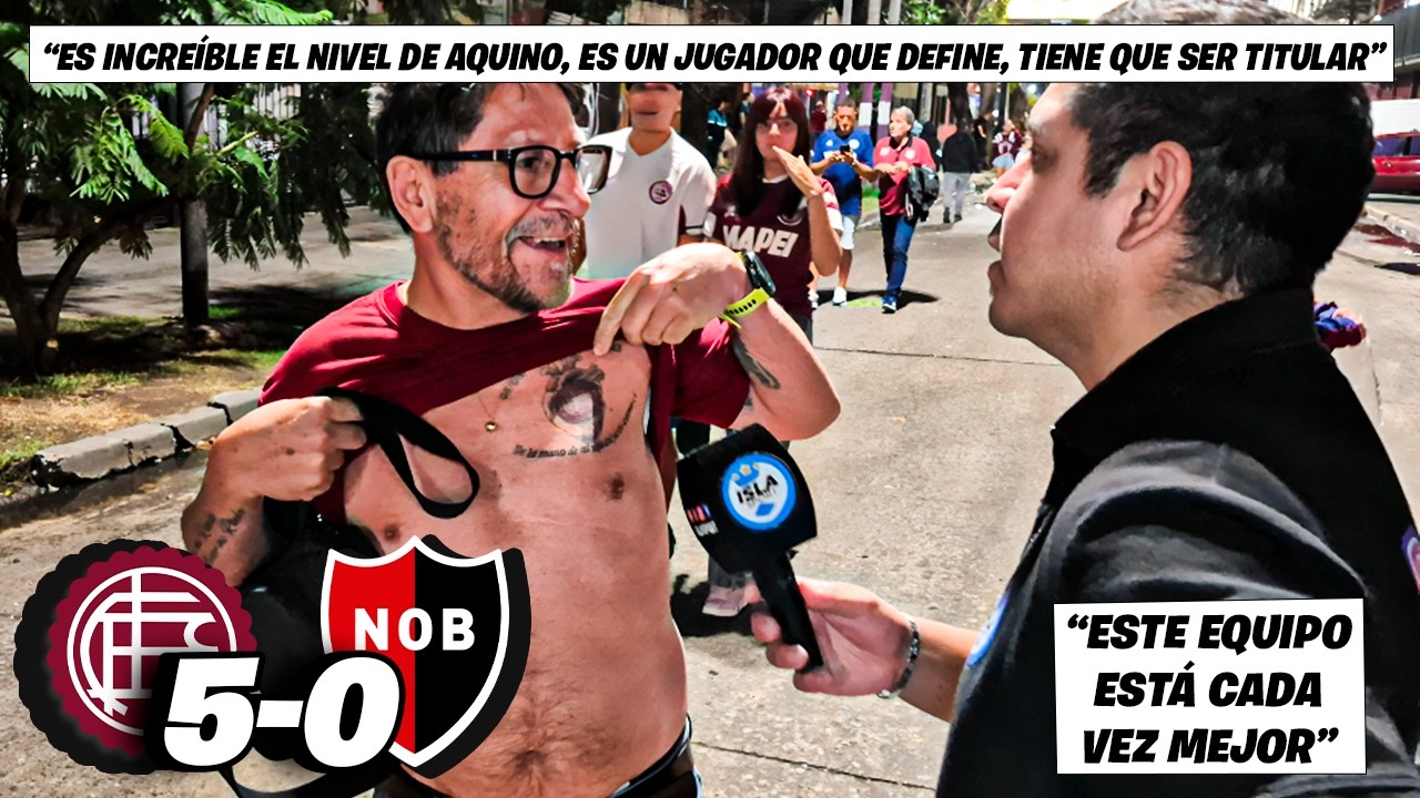 REACCIÓN CON HINCHAS 🎙🟤 - LANÚS 5-0 NEWELL´S - FECHA 11 - LIGA ARGENTINA - APERTURA🏆