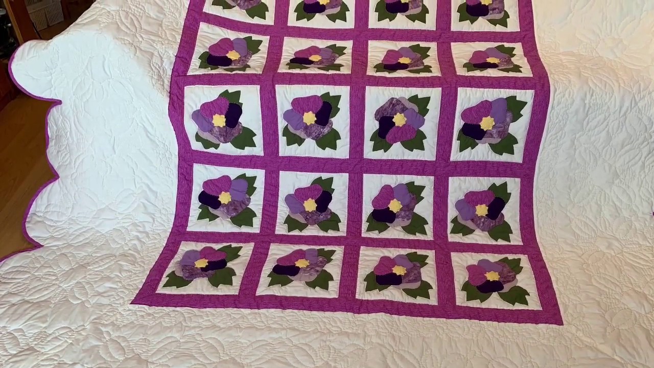 7. Bölüm Kırkyama Yatak Örtüsü.(patchwork) yorganlama tekniği yapılışı incelikleri
