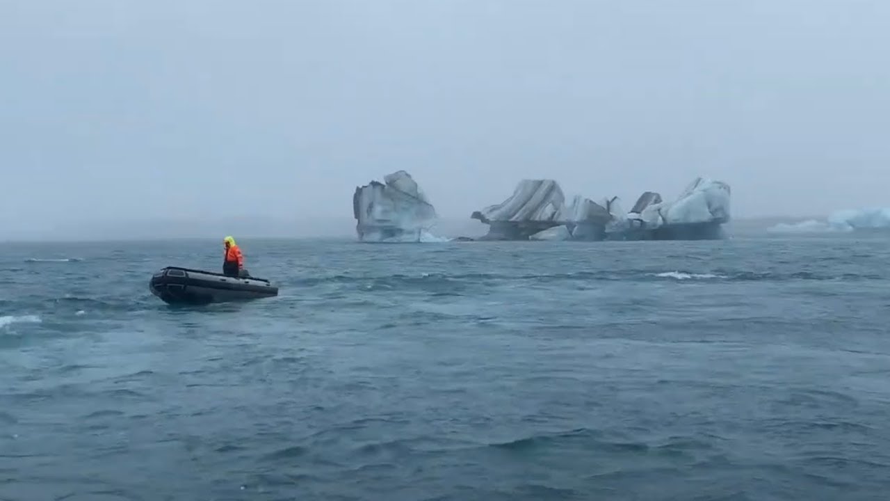 Jokulsarlon - Glacier Lagoon, Iceland - May 7, 2023