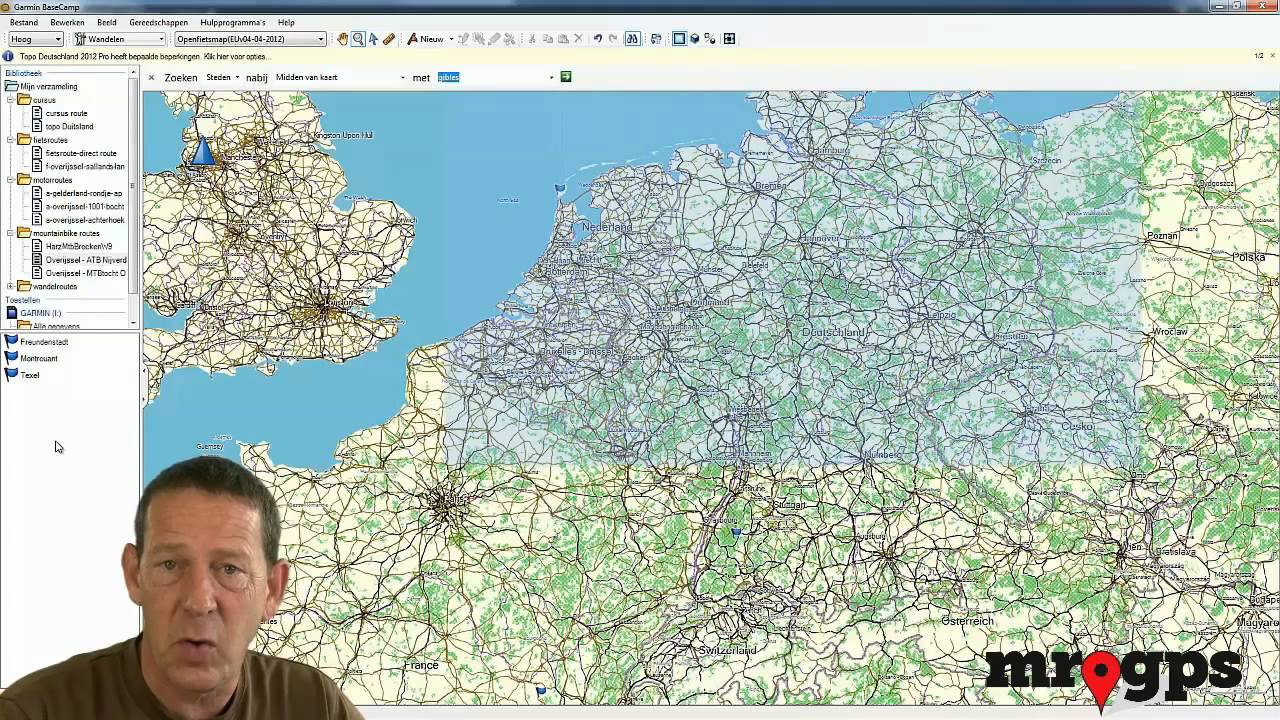 Open Street Map - kaarten voor de Garmin outdoor GPS