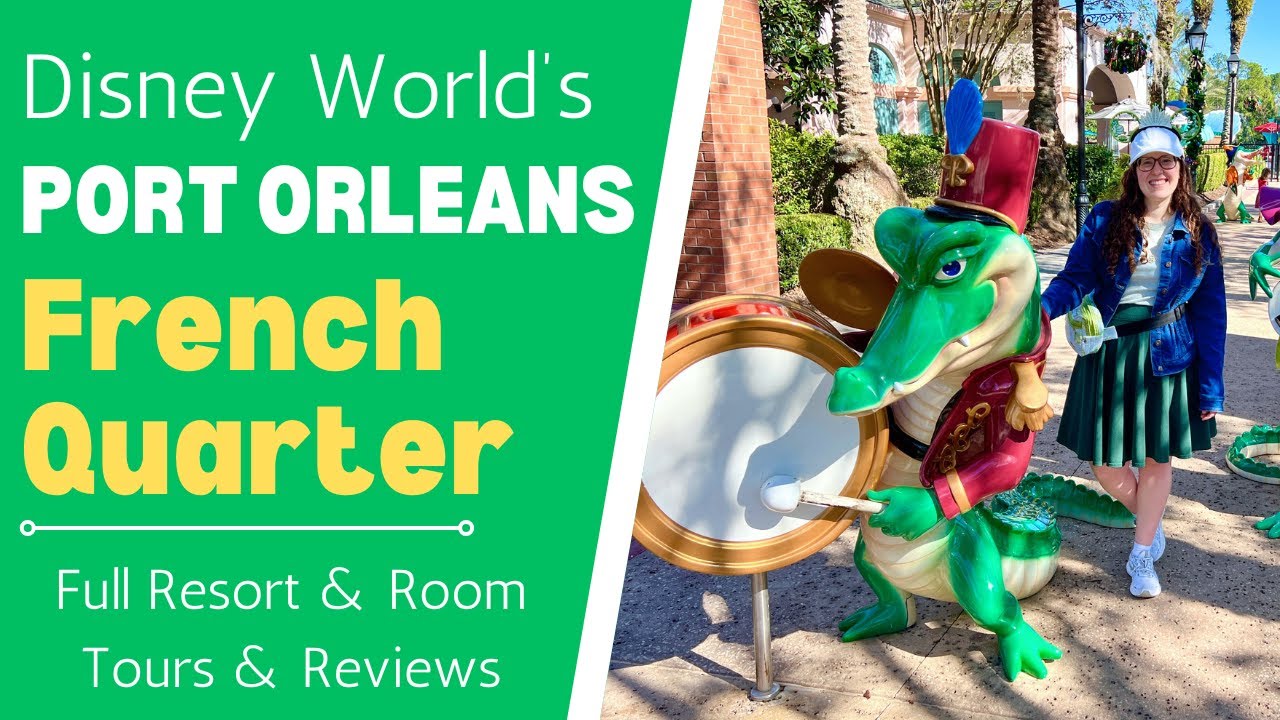 Disney's Port Orleans French Quarter Resort Tour, Room Tour & Review (Disney World Hotel)