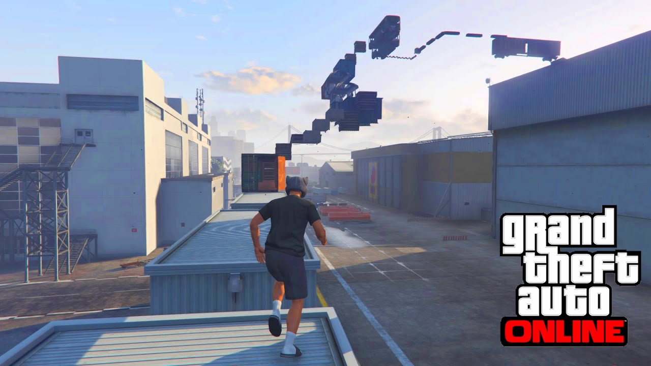 AFFRONTEMENT PARKOUR #1 GTA 5 ONLINE