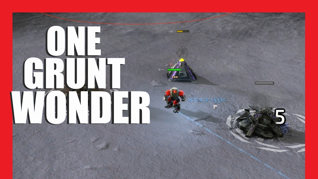 1 Grunt Is All It Takes - Beyond All Reason 8v8 Deathmatch