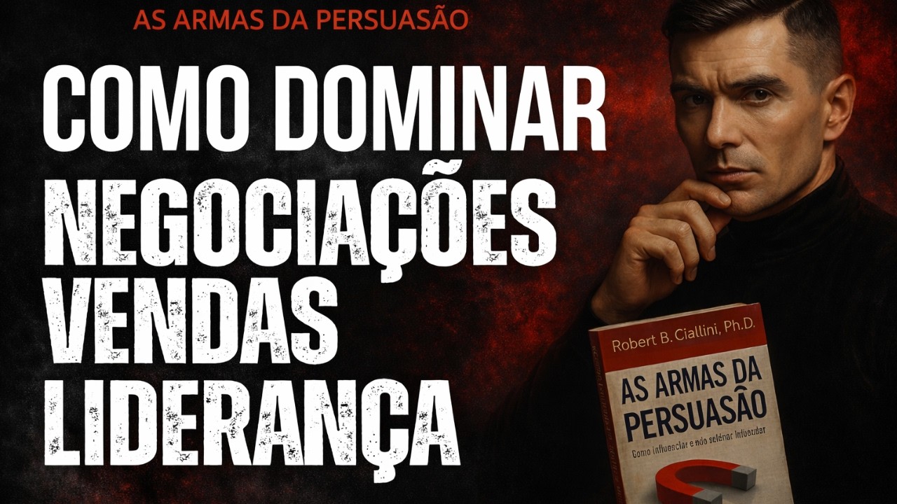 Como Dominar: NEGOCIAÇÕES, VENDAS e LIDERANÇA Com As ARMAS DA PERSUASÃO