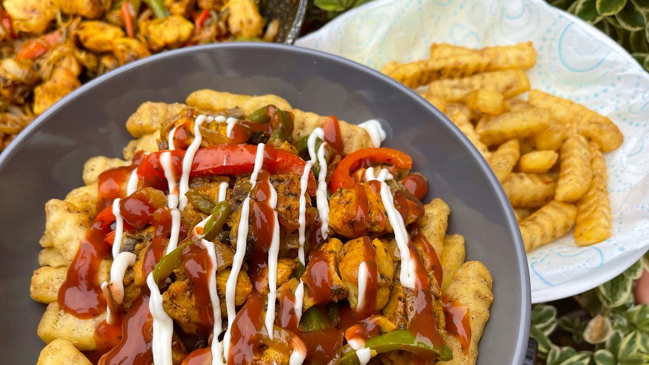The easiest chicken & chips recipe :)