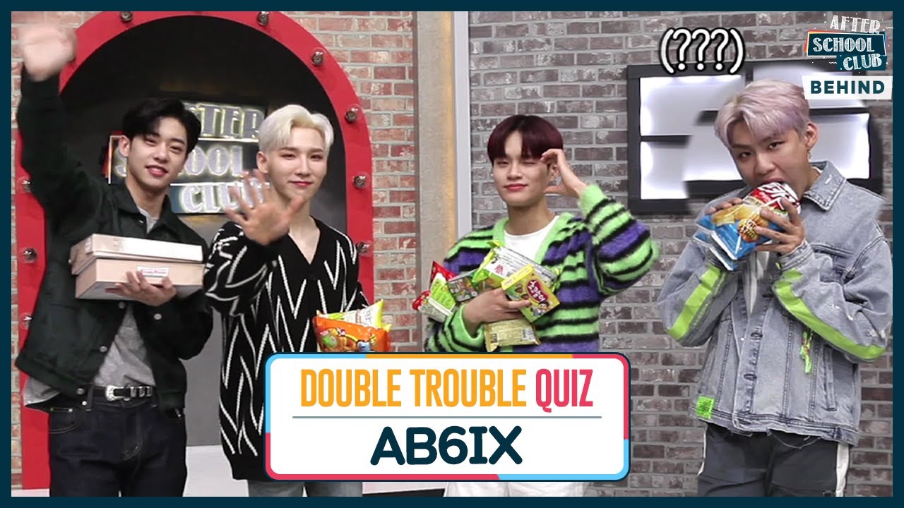 [After School Club] ASC Double Trouble Quiz with AB6IX (ASC 더블트러블 퀴즈 with AB6IX)