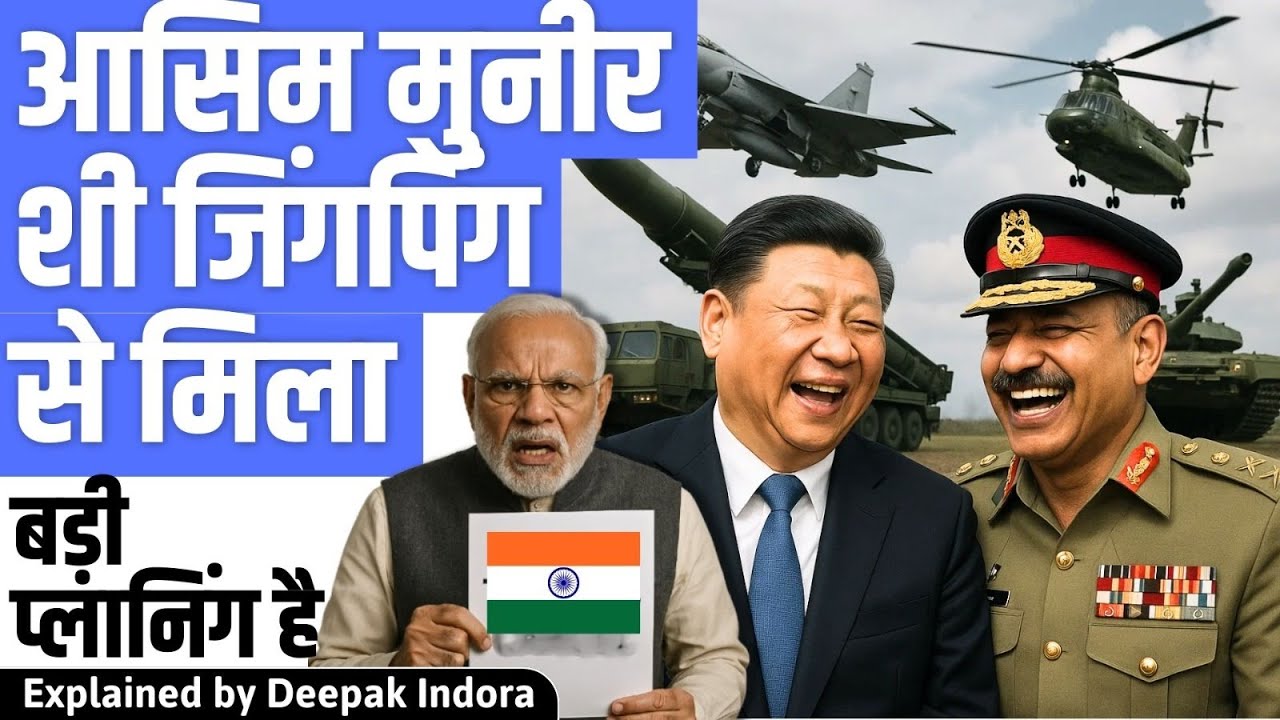Why Asim Munir is in China?