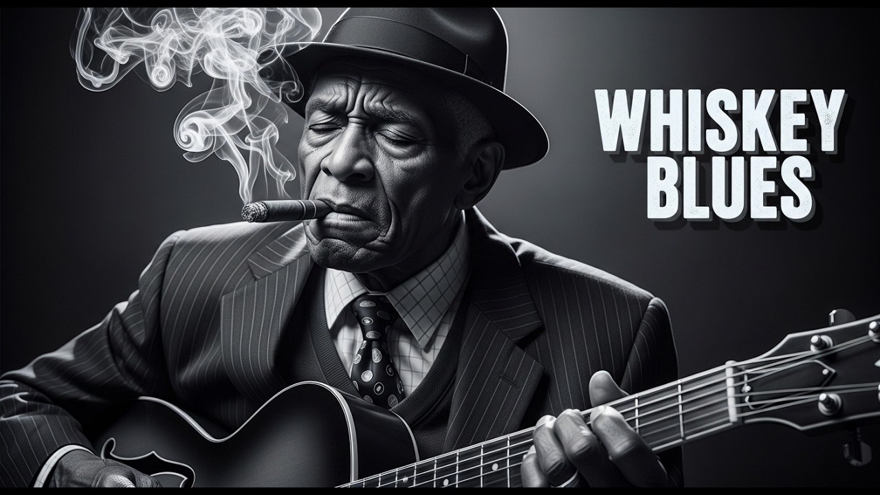 Chill Whiskey Blues 🎸 Relaxing Rock for a Workday Escape