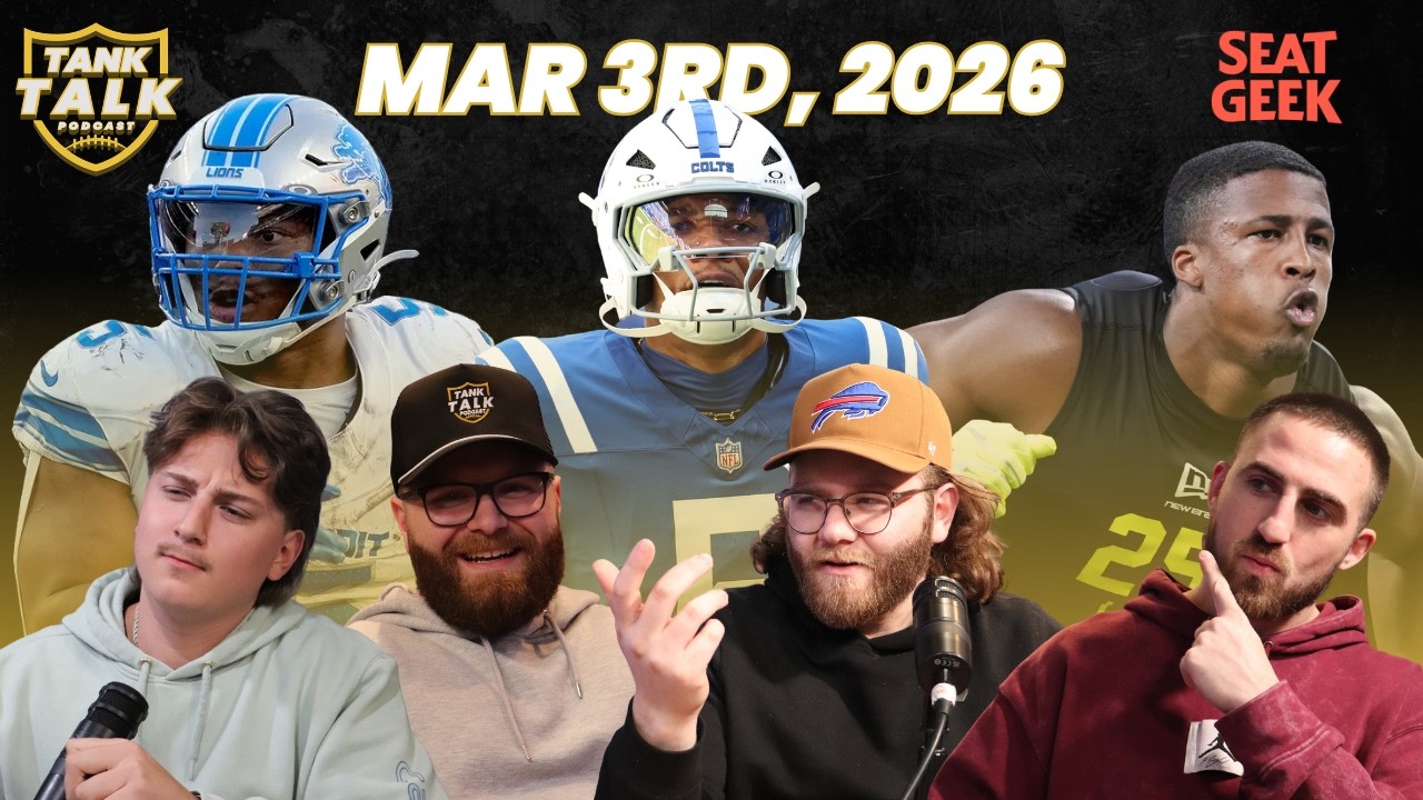 Anthony Richardson Requests Trade & NFL Combine Recap | Tank Talk Podcast LIVE Mar 3rd, 2026